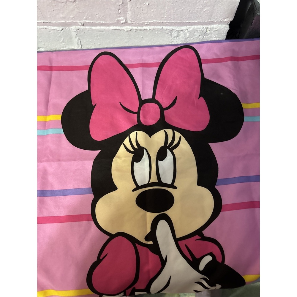 Disney Minnie Mouse Twins Sheet Set With Fitted& Flat Sheet‎ & Pillowcase